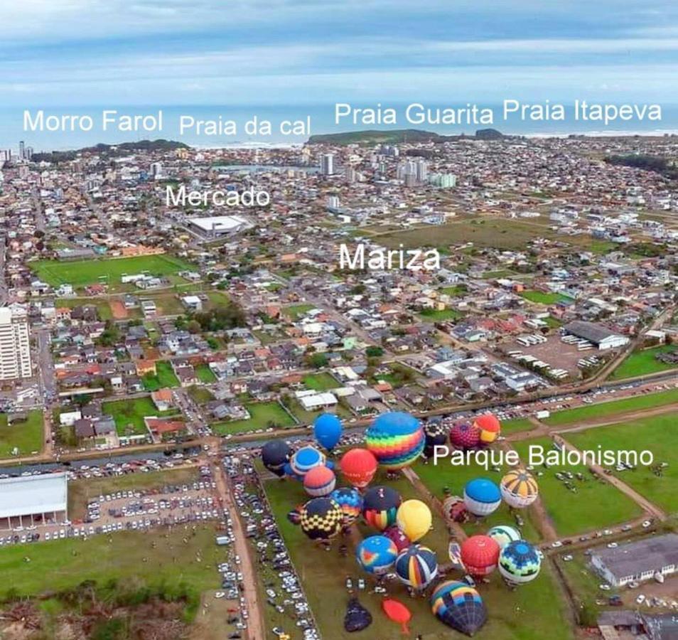 הוילה Casa De 2 Quartos Com 2 Ares-Condicionados Em Torres-Rs - Na Mais Bela Praia Gaucha - Cozinha - Banheiro - Tv Smart 32 E Wi-Fi - Estacionamento - Anfitria Superhost No Bnb מראה חיצוני תמונה