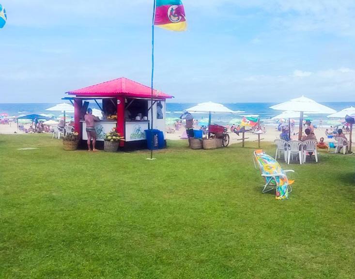 הוילה Casa De 2 Quartos Com 2 Ares-Condicionados Em Torres-Rs - Na Mais Bela Praia Gaucha - Cozinha - Banheiro - Tv Smart 32 E Wi-Fi - Estacionamento - Anfitria Superhost No Bnb מראה חיצוני תמונה